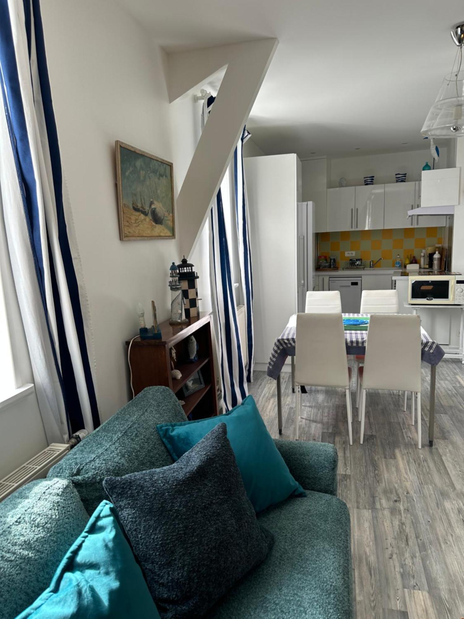Gite Du Moulin - Appartement Plein Centre Ville - Spacieux 2P - 1Er Etage Maison De Pecheur A 100M De La Plage Le Crotoy Ngoại thất bức ảnh