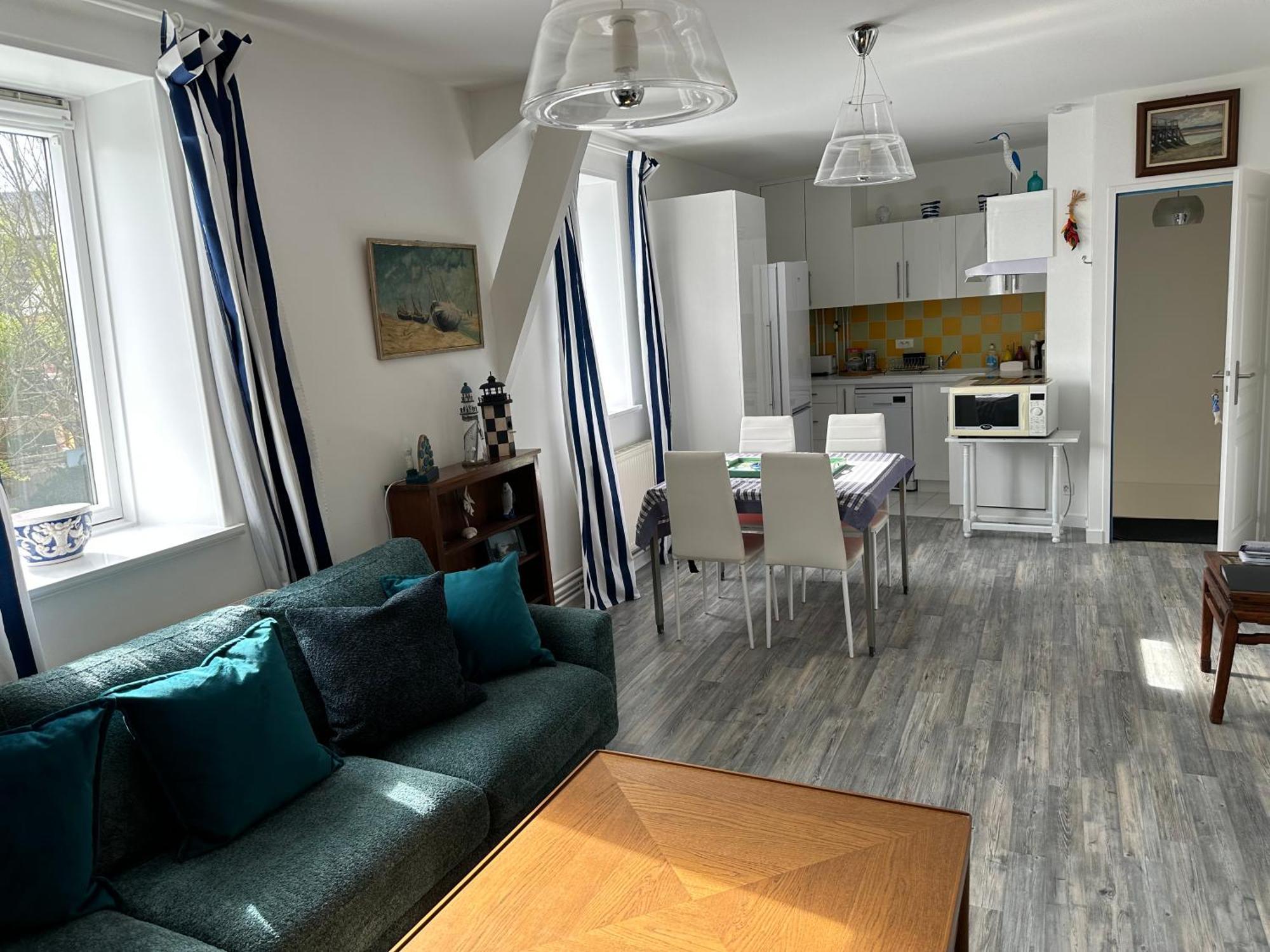 Gite Du Moulin - Appartement Plein Centre Ville - Spacieux 2P - 1Er Etage Maison De Pecheur A 100M De La Plage Le Crotoy Ngoại thất bức ảnh