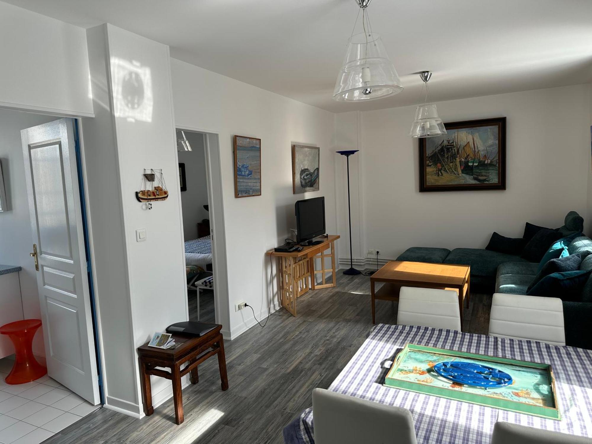 Gite Du Moulin - Appartement Plein Centre Ville - Spacieux 2P - 1Er Etage Maison De Pecheur A 100M De La Plage Le Crotoy Ngoại thất bức ảnh